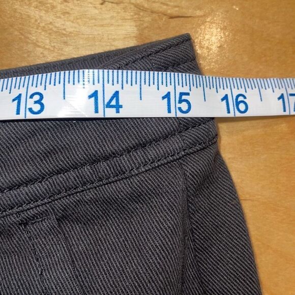 Apricot Lane Double Zero Womens High Rise Wide Leg Cargo Pants Black Medium NWOT - Picture 9 of 11